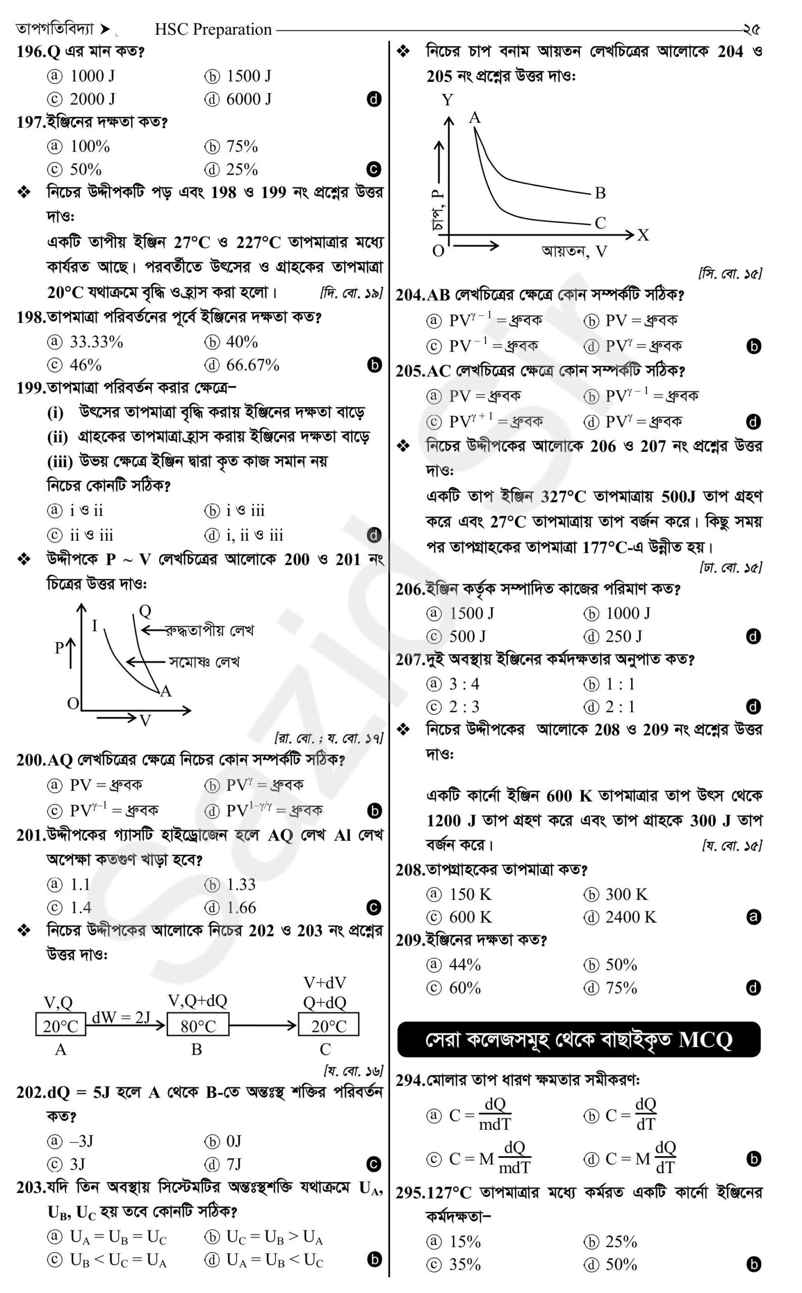 hsc physics 2nd paper chapter 1 mcq